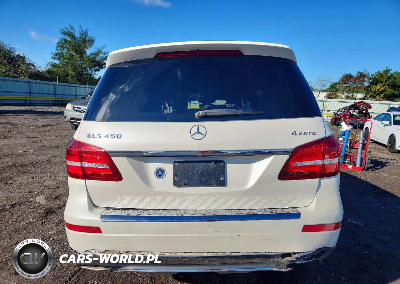 2017 Mercedes-Benz Gls 450 4Matic VIN:4JGDF6EE8HA788566 - 6