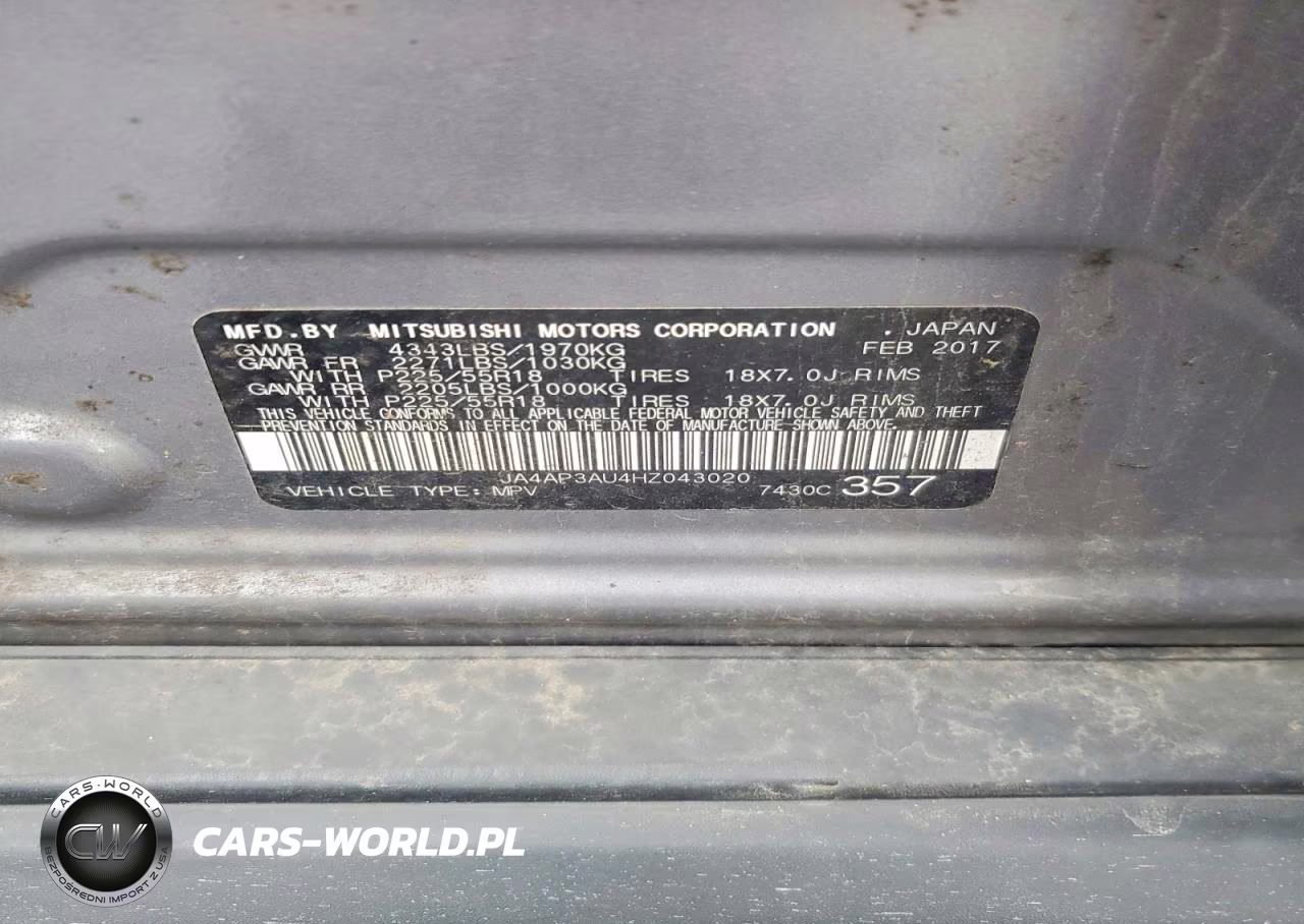 2017 Mitsubishi Outlander Sport Es VIN:JA4AP3AU4HZ043020 - 13