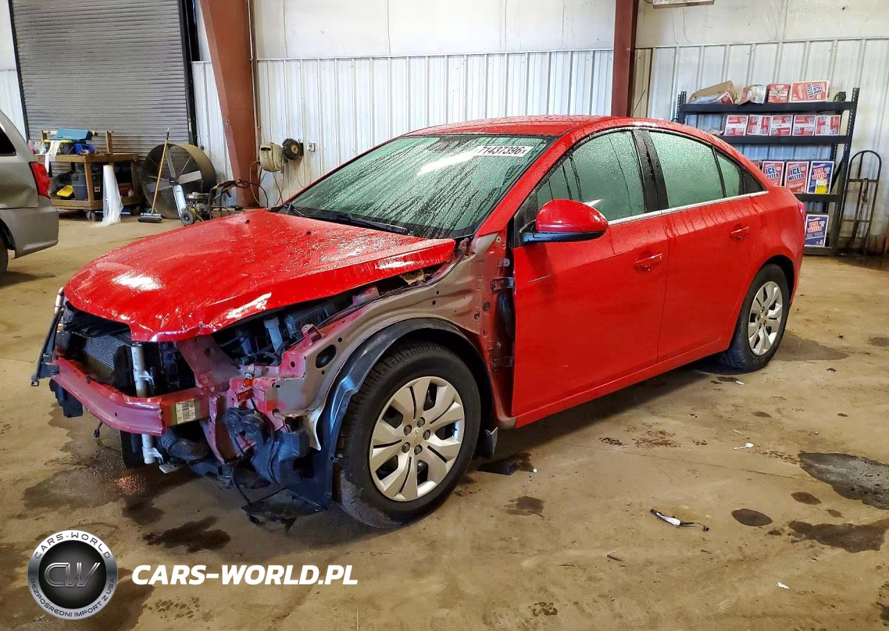 2015 Chevrolet Cruze Lt VIN:1G1PC5SB3F7109966 - 1