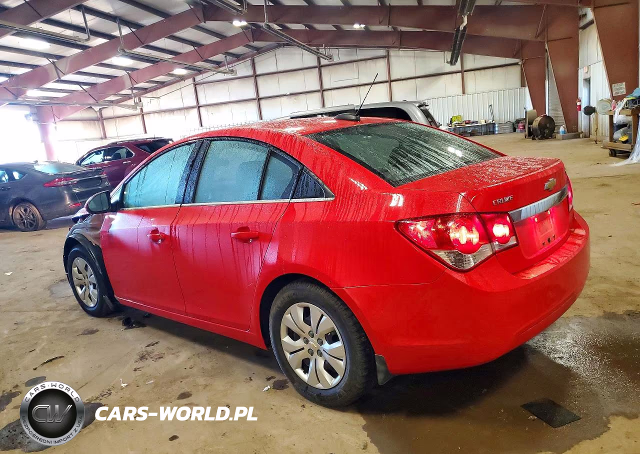 2015 Chevrolet Cruze Lt VIN:1G1PC5SB3F7109966 - 2