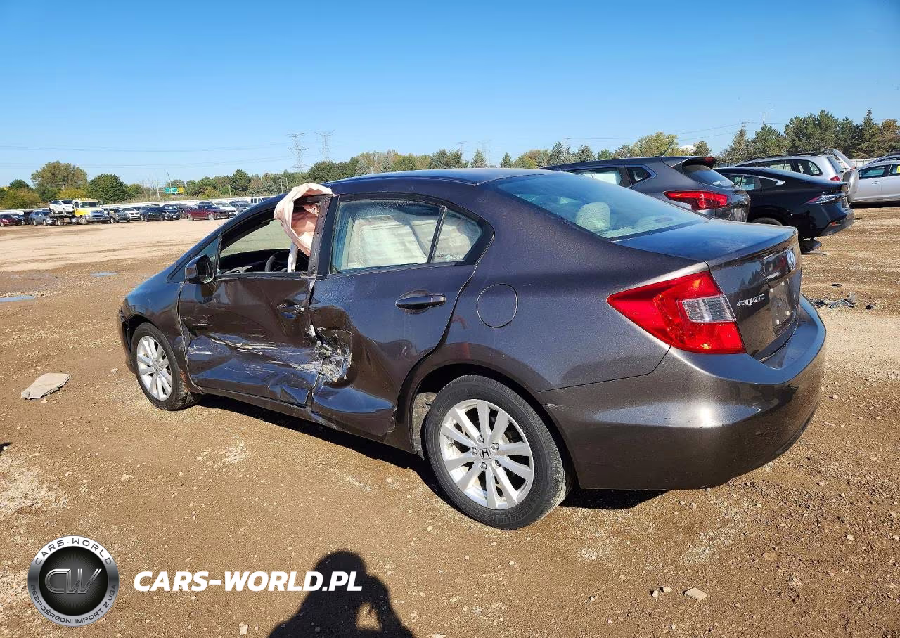 2012 Honda Civic Ex VIN:19XFB2F8XCE309001 - 2