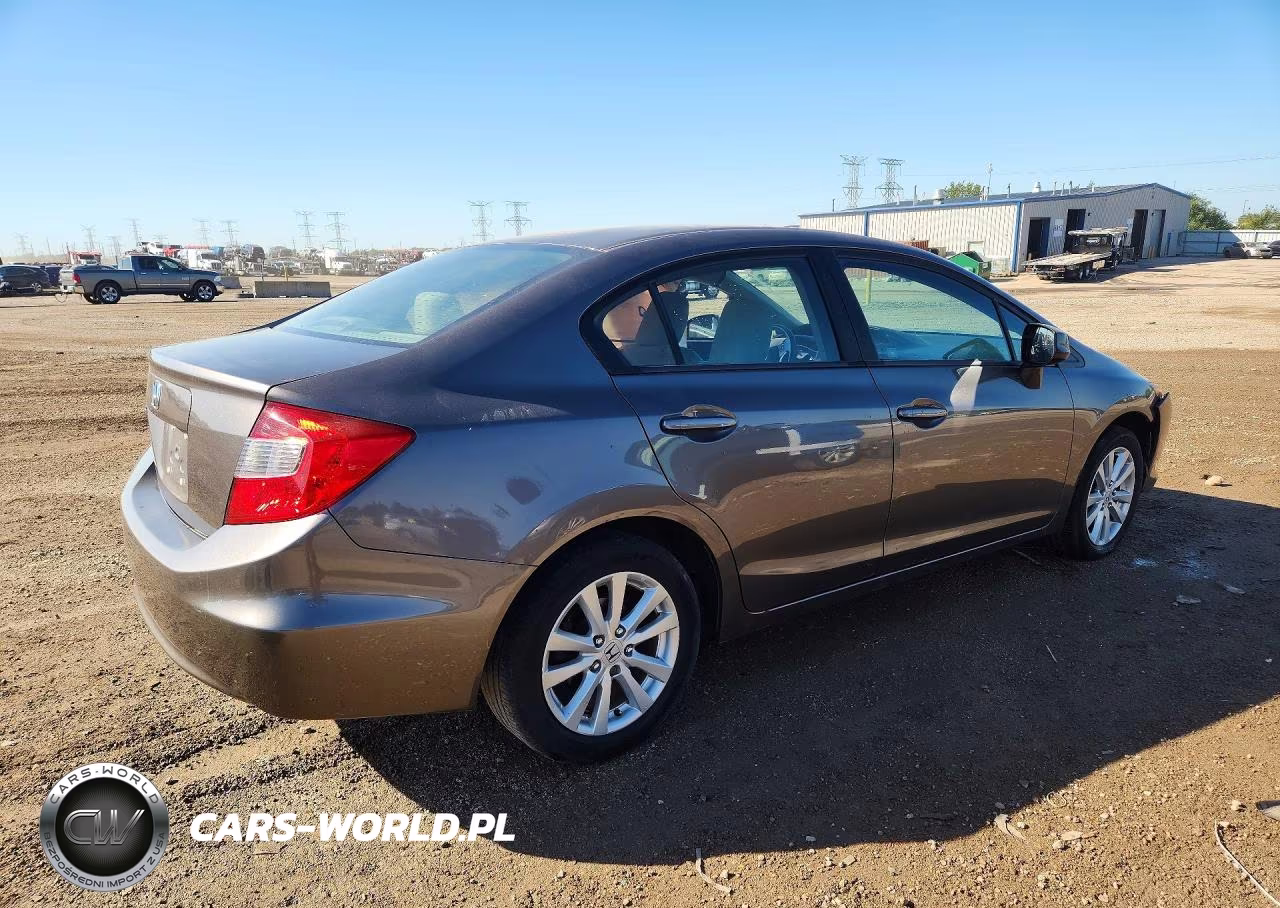 2012 Honda Civic Ex VIN:19XFB2F8XCE309001 - 3
