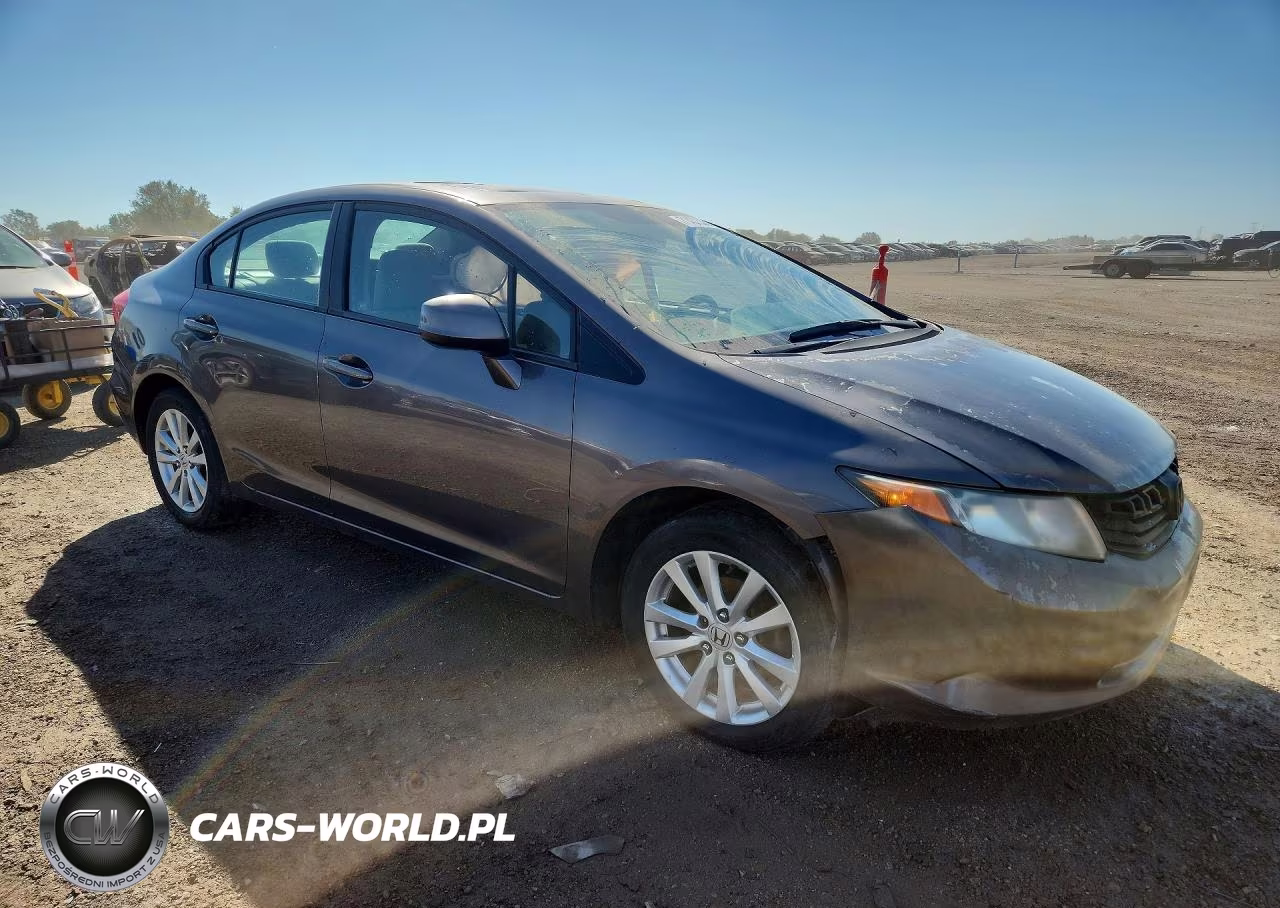 2012 Honda Civic Ex VIN:19XFB2F8XCE309001 - 4