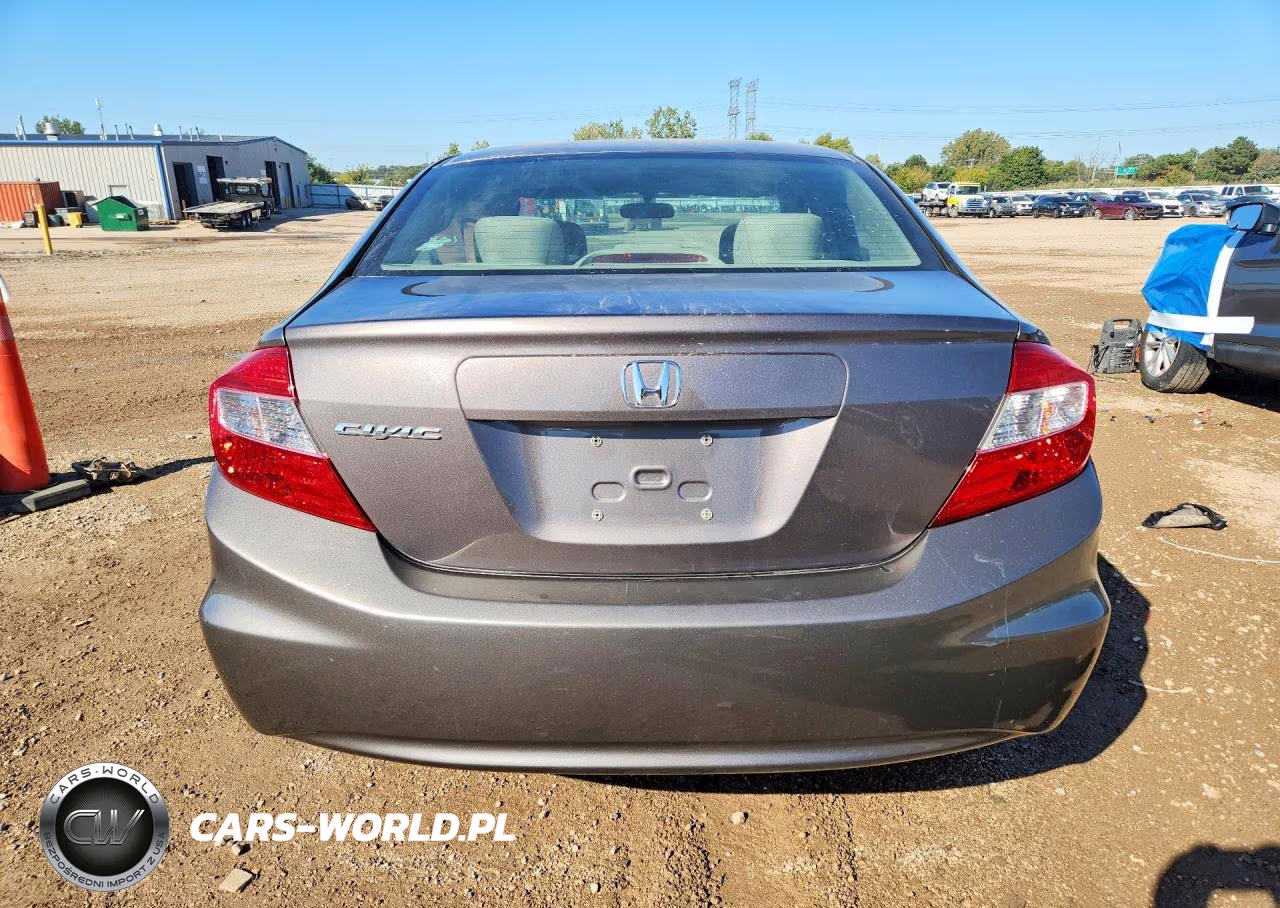 2012 Honda Civic Ex VIN:19XFB2F8XCE309001 - 6