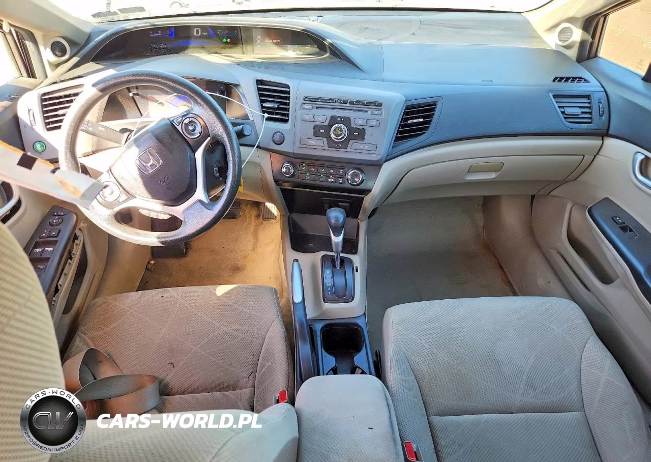 2012 Honda Civic Ex VIN:19XFB2F8XCE309001 - 8
