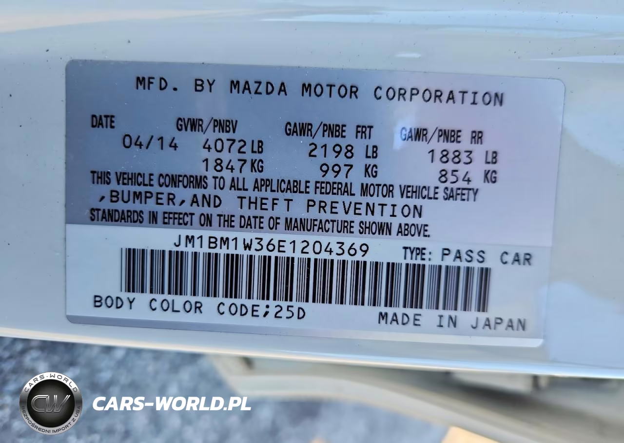 2014 Mazda 3 Grand Touring VIN:JM1BM1W36E1204369 - 13
