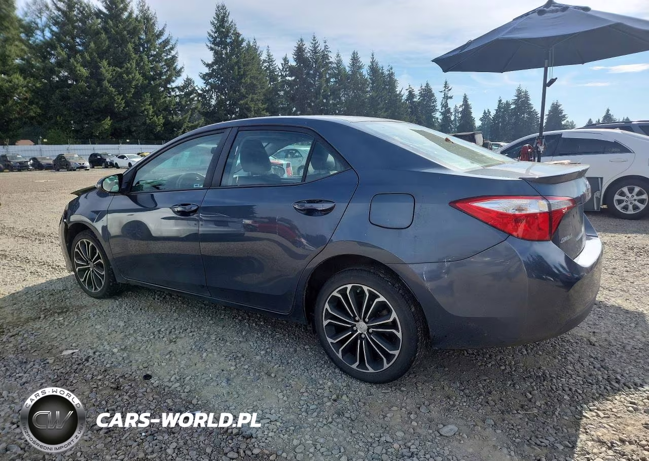 2015 Toyota Corolla S Plus VIN:2T1BURHE8FC360956 - 2