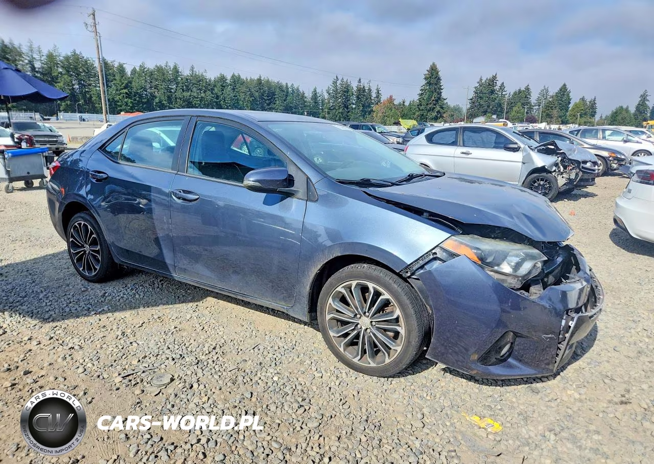 2015 Toyota Corolla S Plus VIN:2T1BURHE8FC360956 - 4