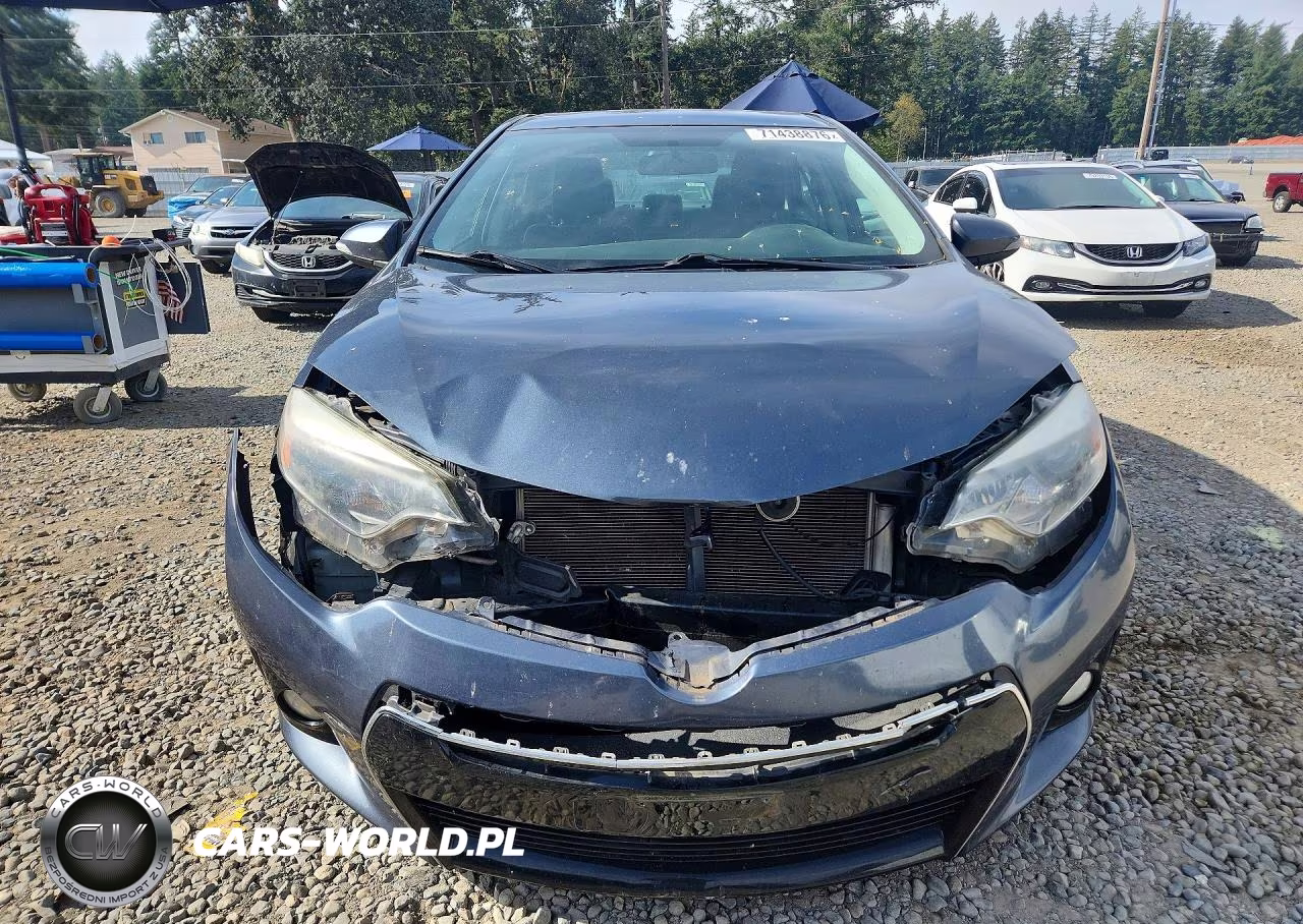 2015 Toyota Corolla S Plus VIN:2T1BURHE8FC360956 - 5