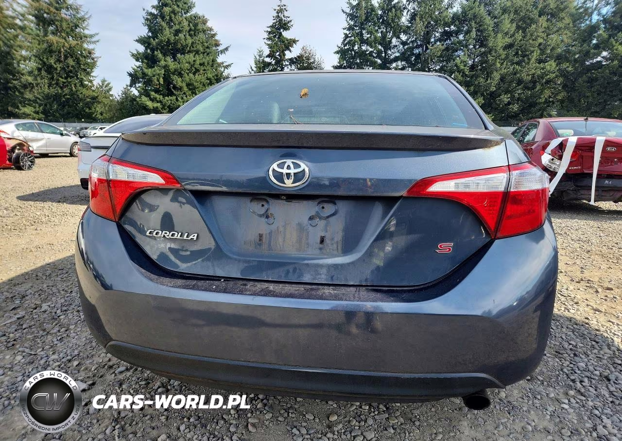 2015 Toyota Corolla S Plus VIN:2T1BURHE8FC360956 - 6