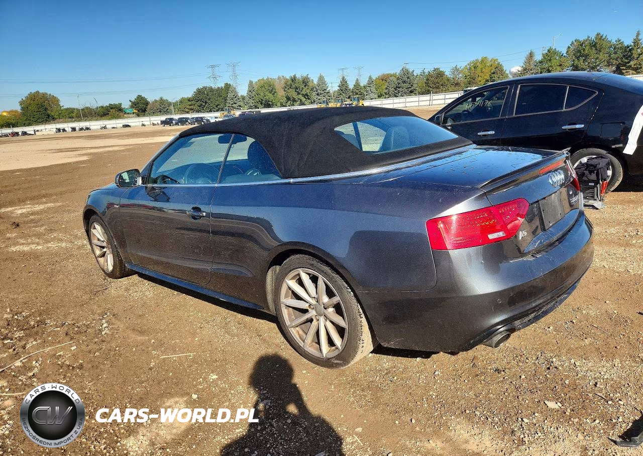 2017 Audi A5 Sport VIN:WAUD2AFH6HN003947 - 2