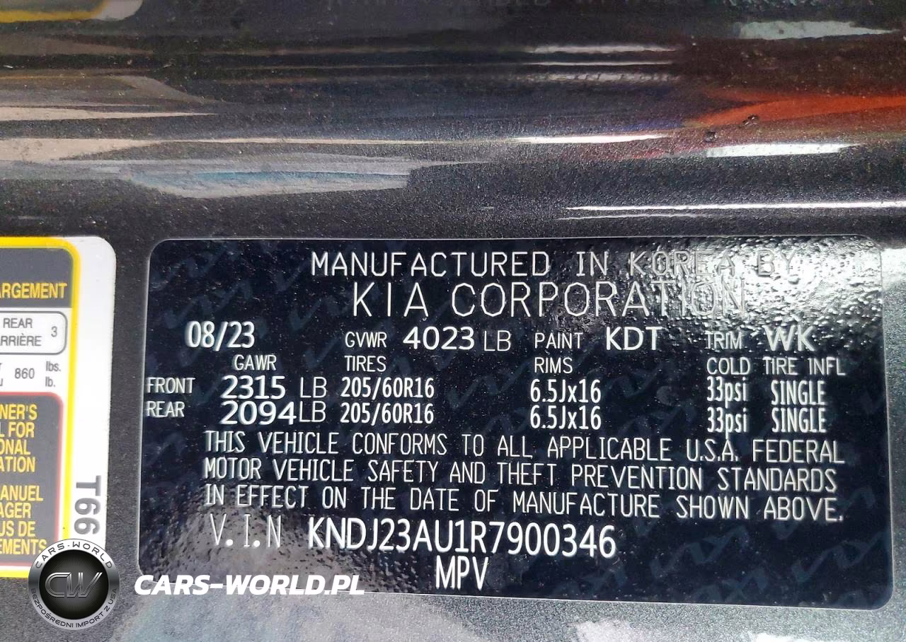 2024 Kia Soul Lx VIN:KNDJ23AU1R7900346 - 13