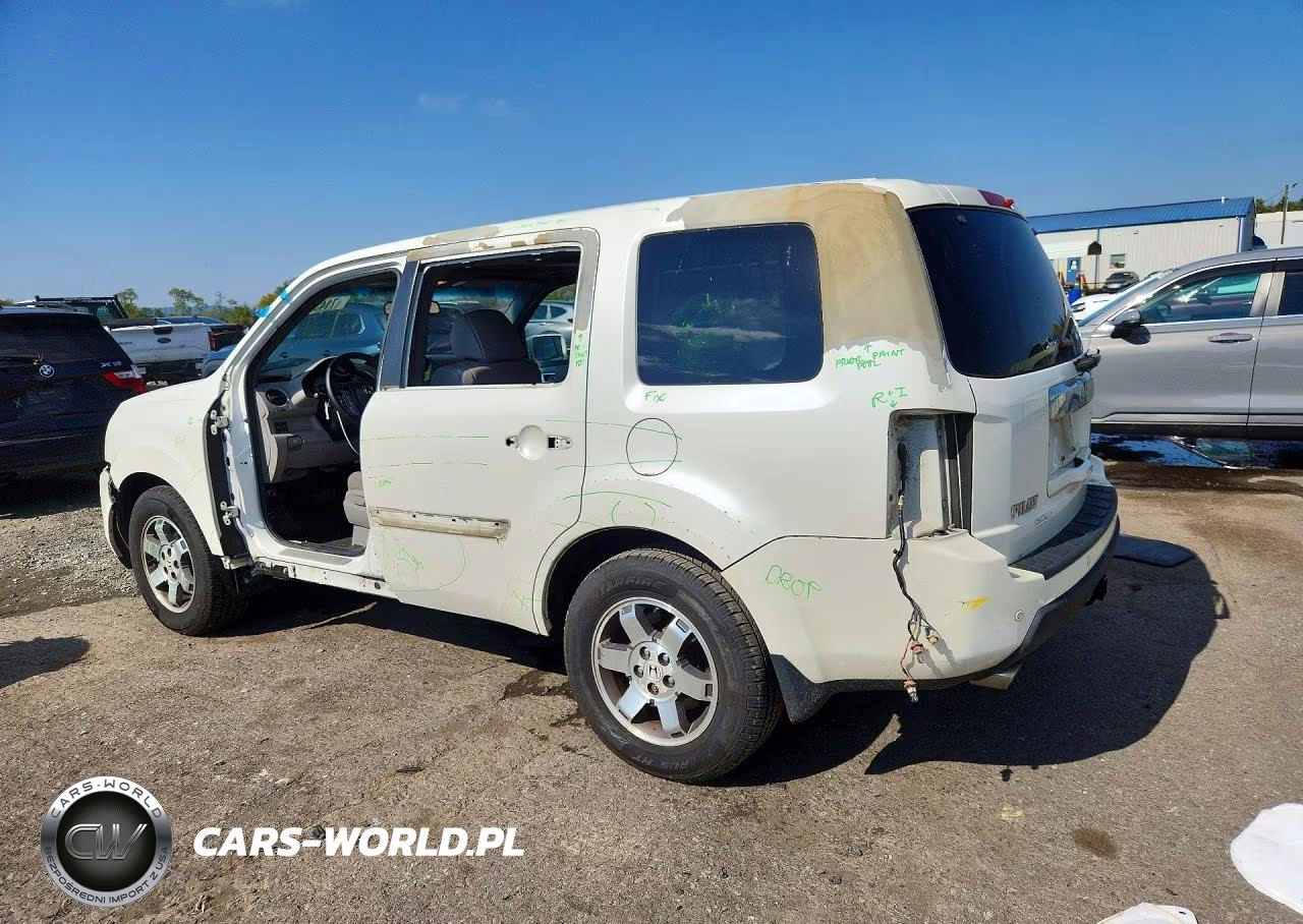 2011 Honda Pilot Touring VIN:5FNYF4H96BB082980 - 2