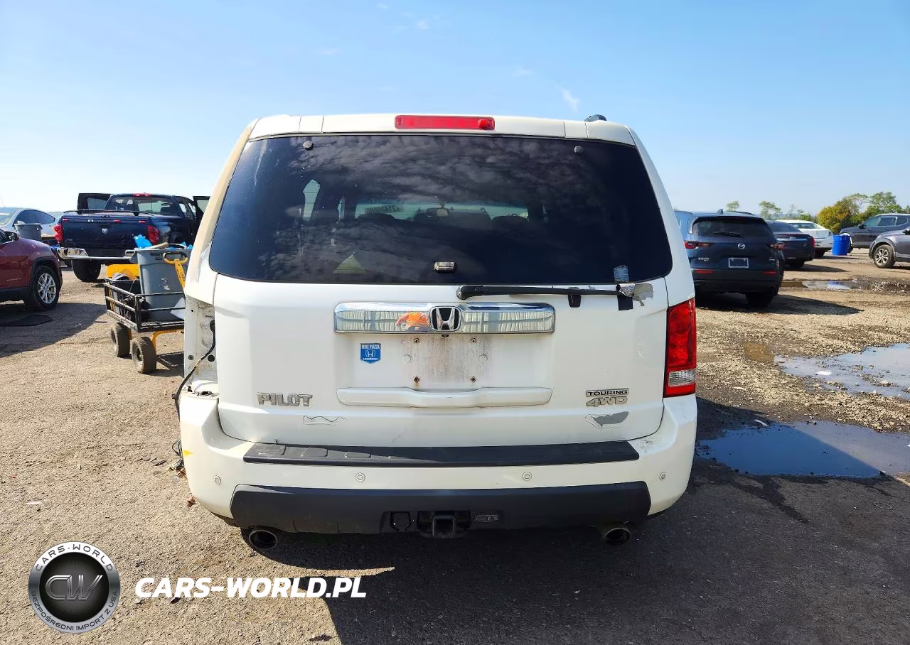 2011 Honda Pilot Touring VIN:5FNYF4H96BB082980 - 6