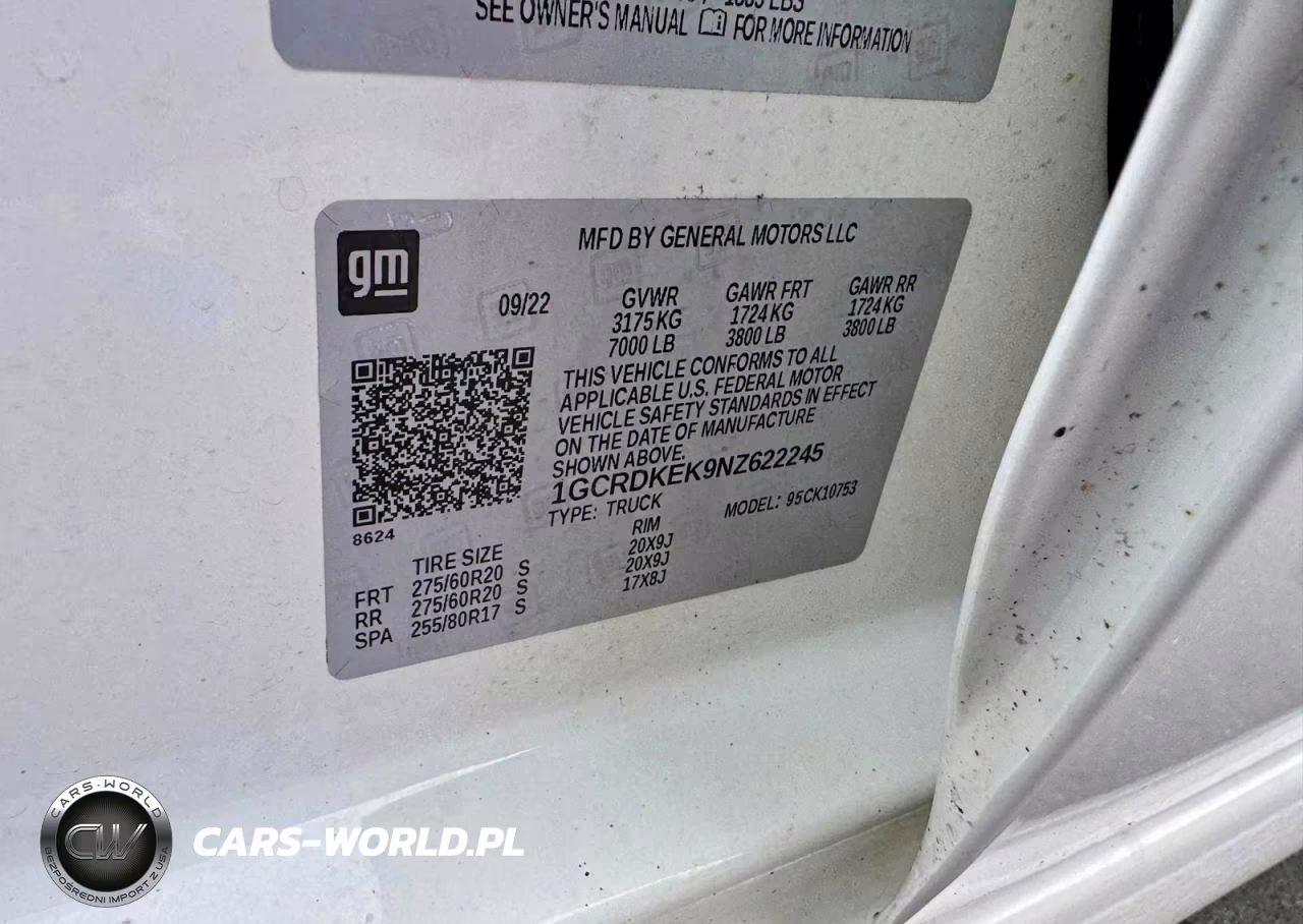 2022 Chevrolet Silverado K1500 Lt-L VIN:1GCRDKEK9NZ622245 - 14