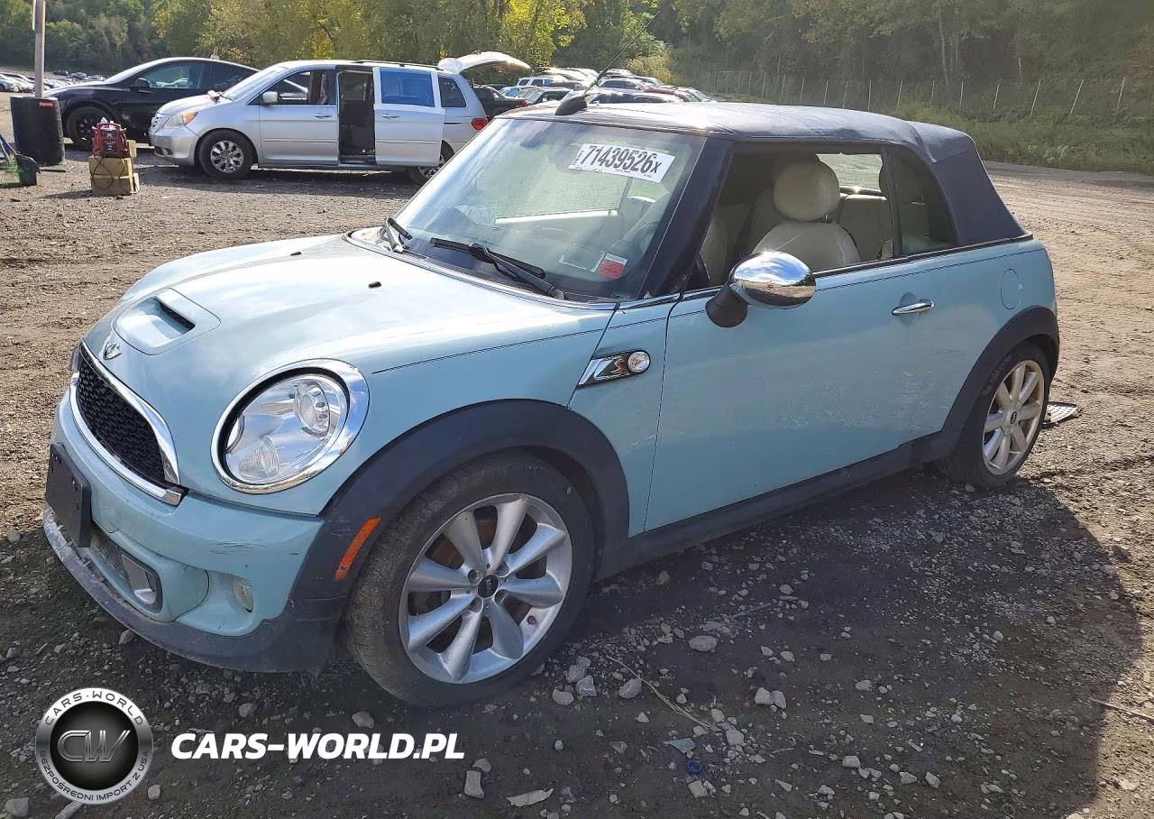 2012 Mini Cooper S VIN:WMWZP3C58CT549828 - 1