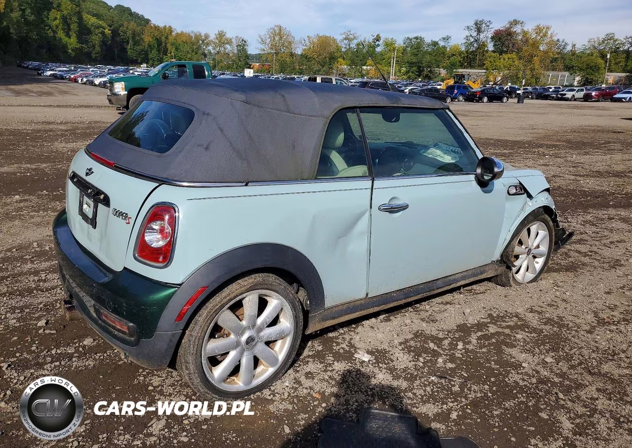 2012 Mini Cooper S VIN:WMWZP3C58CT549828 - 3