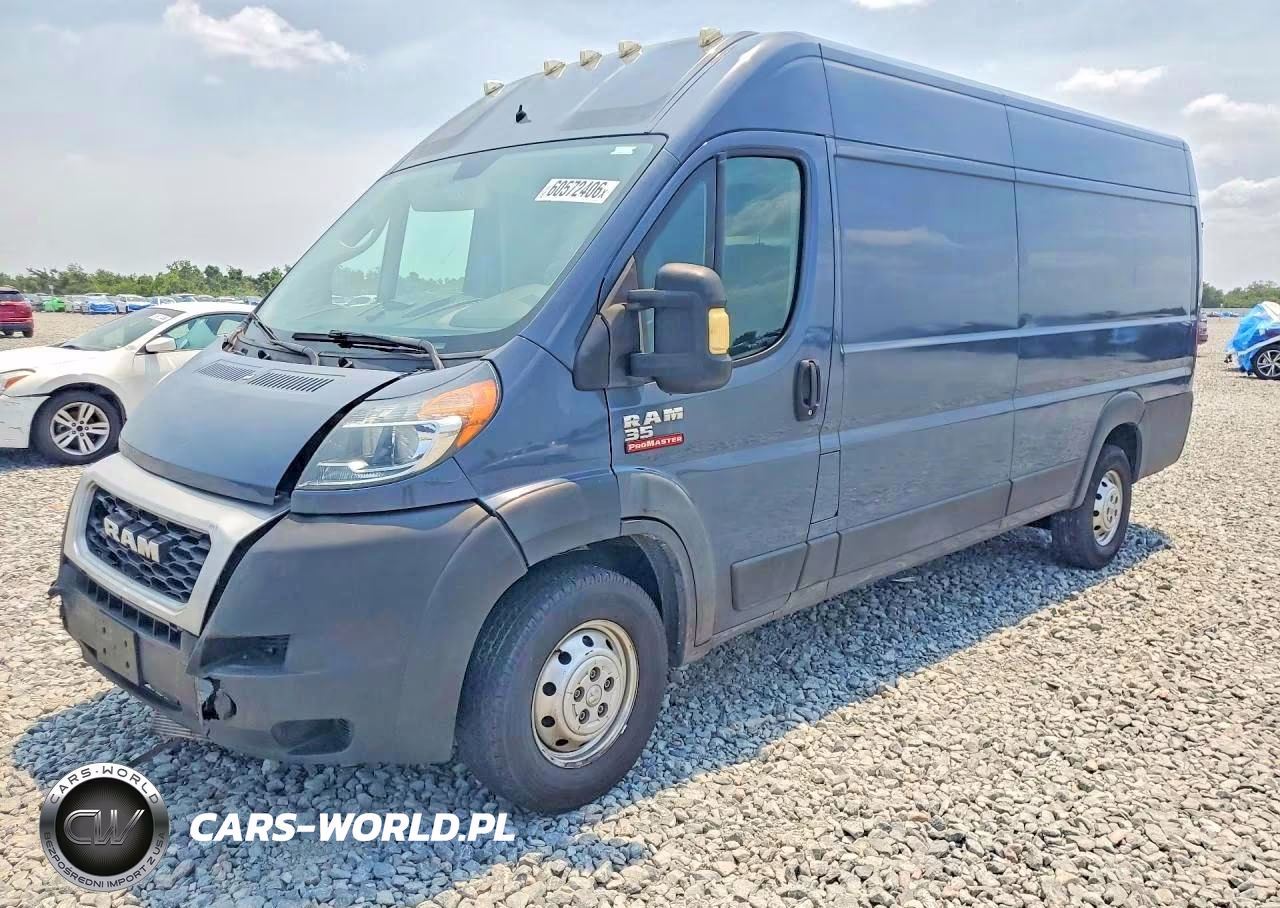 2020 Ram Promaster 3500 Cargo Van High Roof 159 Wb Ext VIN:3C6URVJG5LE140970 - 1