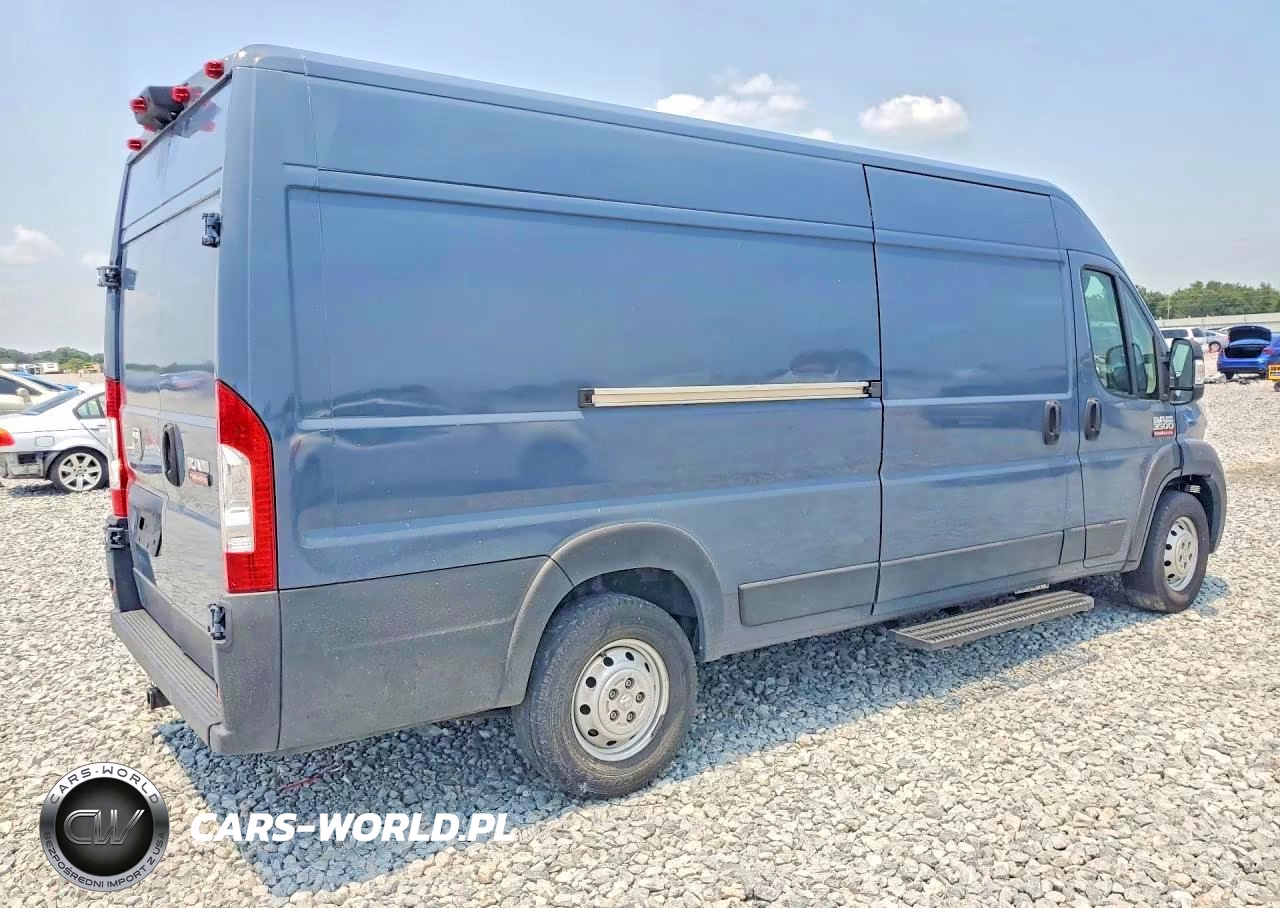 2020 Ram Promaster 3500 Cargo Van High Roof 159 Wb Ext VIN:3C6URVJG5LE140970 - 3