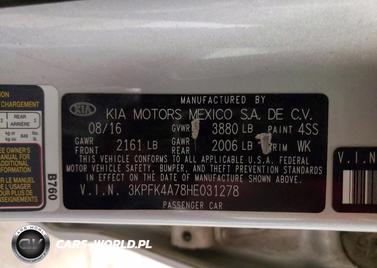 2017 Kia Forte Lx VIN:3KPFK4A78HE031278 - 13