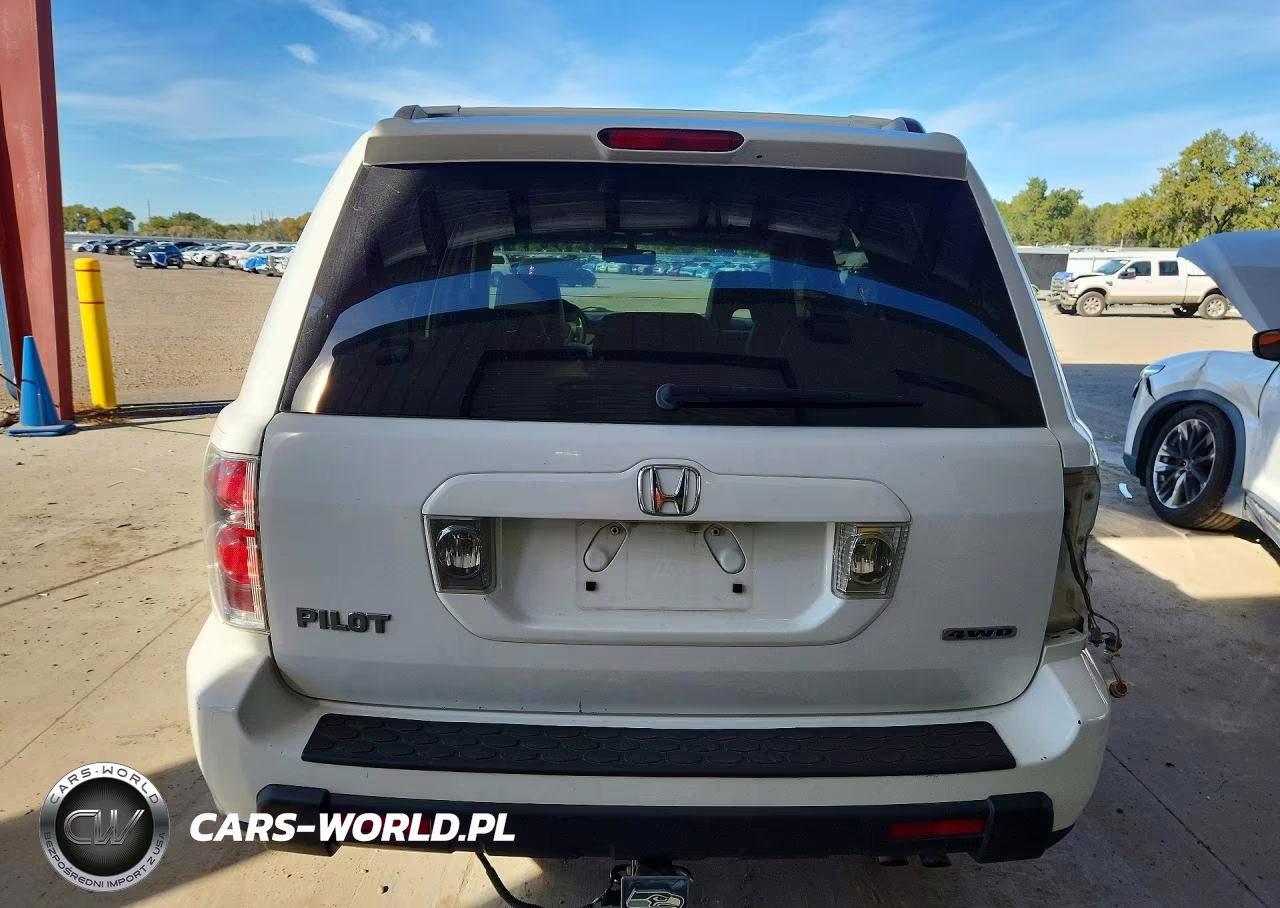 2007 Honda Pilot Exl VIN:2HKYF18517H507302 - 6