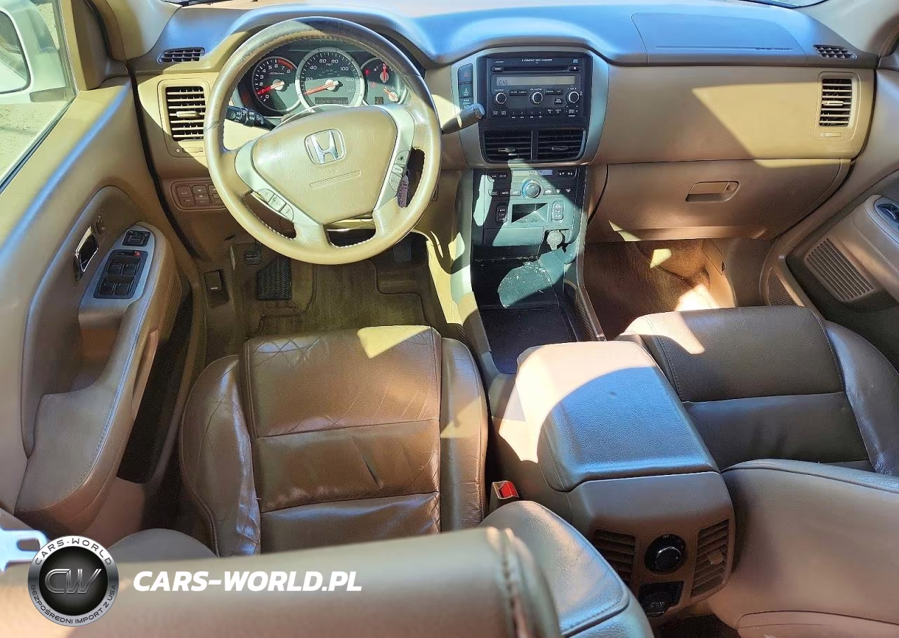 2007 Honda Pilot Exl VIN:2HKYF18517H507302 - 8