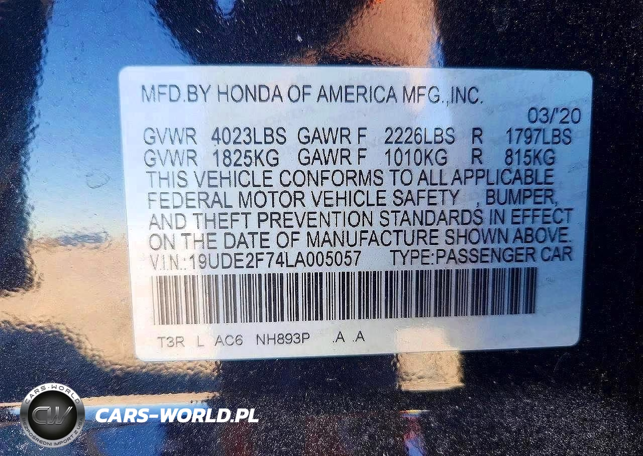 2020 Acura Ilx Premium Package-Technology Package VIN:19UDE2F74LA005057 - 12