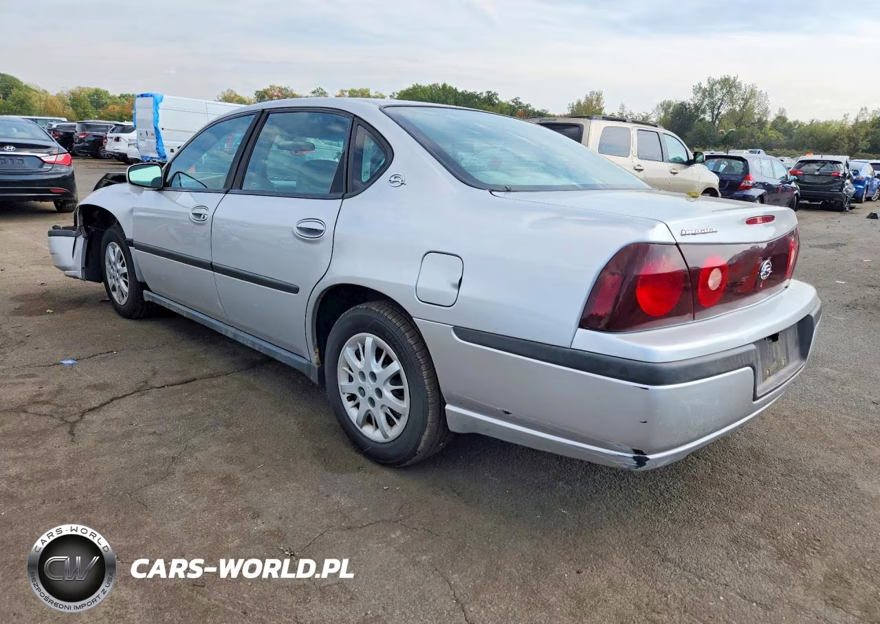 2003 Chevrolet Impala VIN:2G1WF52E839412152 - 2