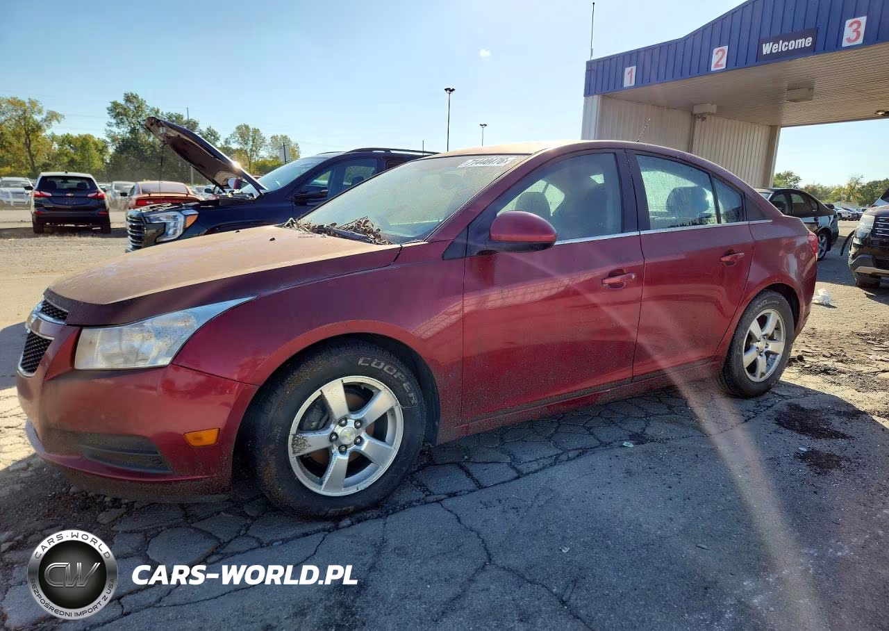 2014 Chevrolet Cruze Lt VIN:1G1PC5SB3E7211086 - 1
