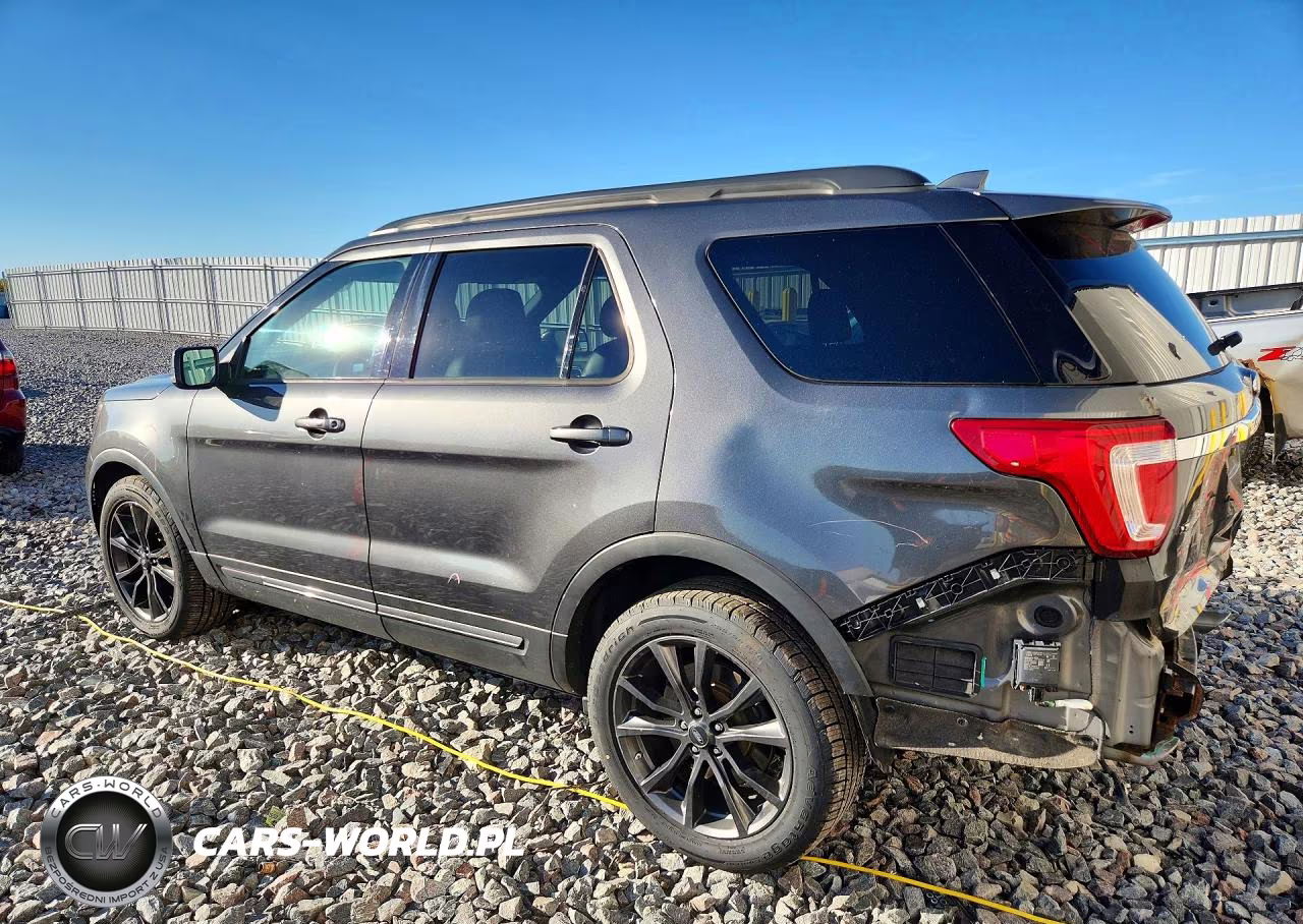 2017 Ford Explorer Xlt VIN:1FM5K8D8XHGE34777 - 2
