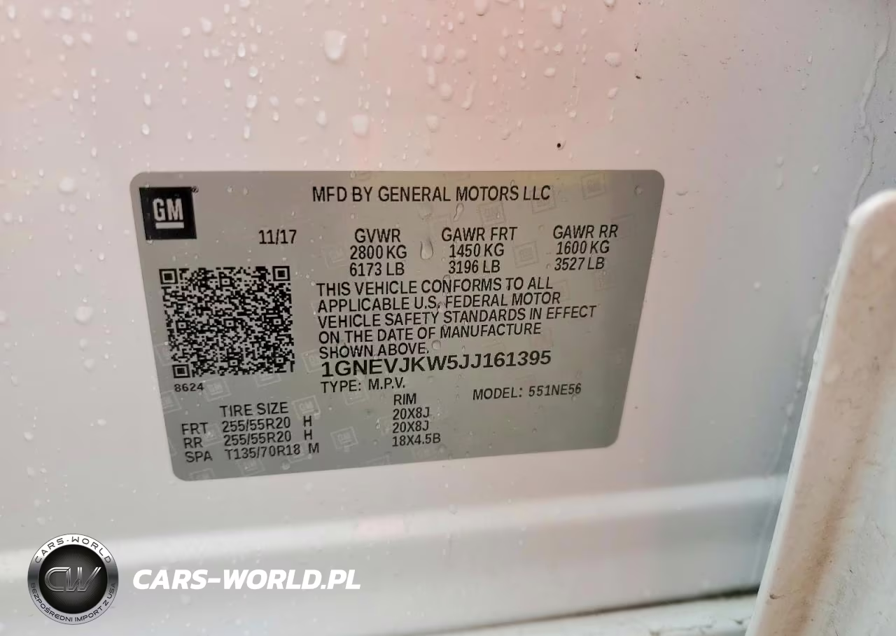 2018 Chevrolet Traverse Premier VIN:1GNEVJKW5JJ161395 - 14