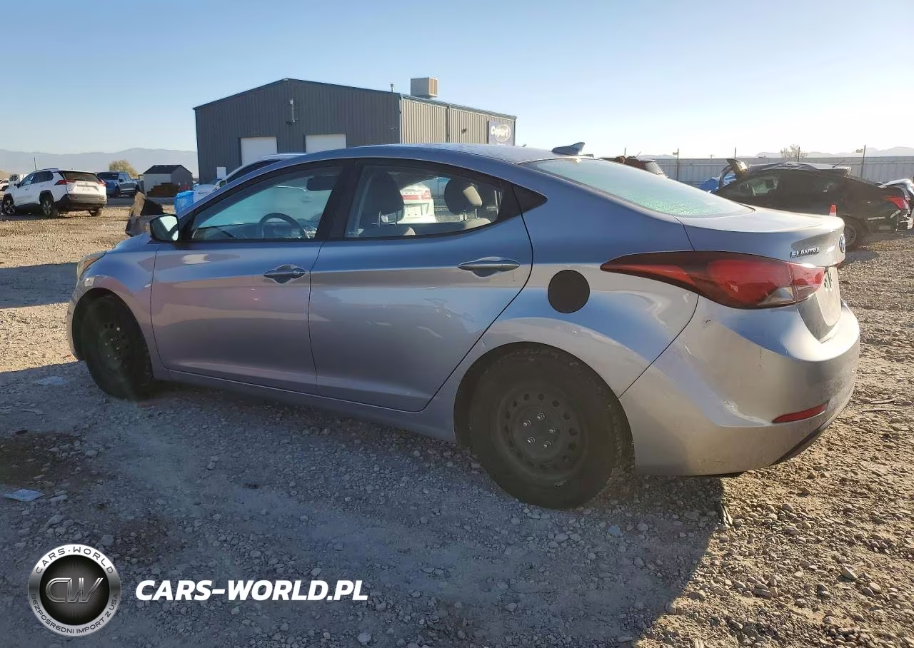 2016 Hyundai Elantra Se VIN:5NPDH4AE4GH672426 - 2