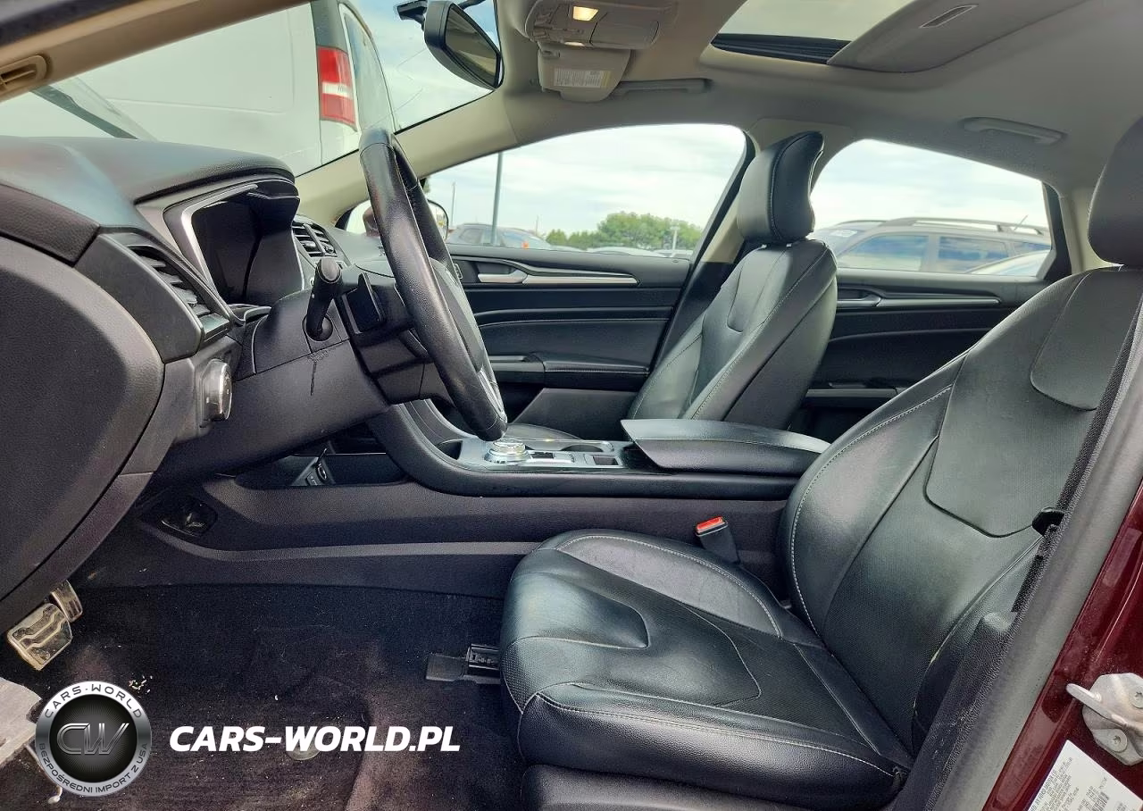 2017 Ford Fusion Titanium VIN:3FA6P0D99HR127989 - 7