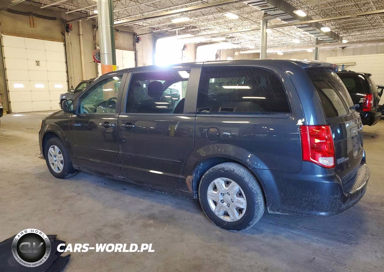 2012 Dodge Grand Caravan Se VIN:2C4RDGBGXCR288070 - 2