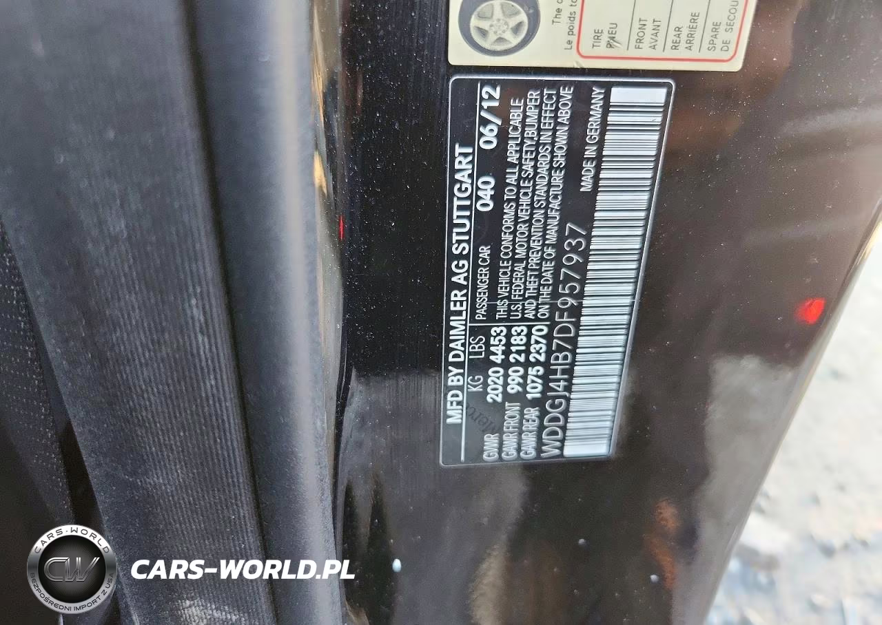 2013 Mercedes-Benz C 250 VIN:WDDGJ4HB7DF957937 - 12