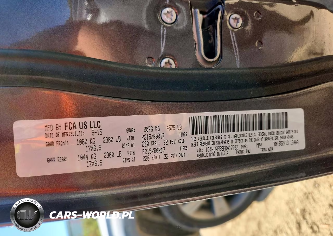 2015 Jeep Patriot Latitude VIN:1C4NJRFB9FD417702 - 13