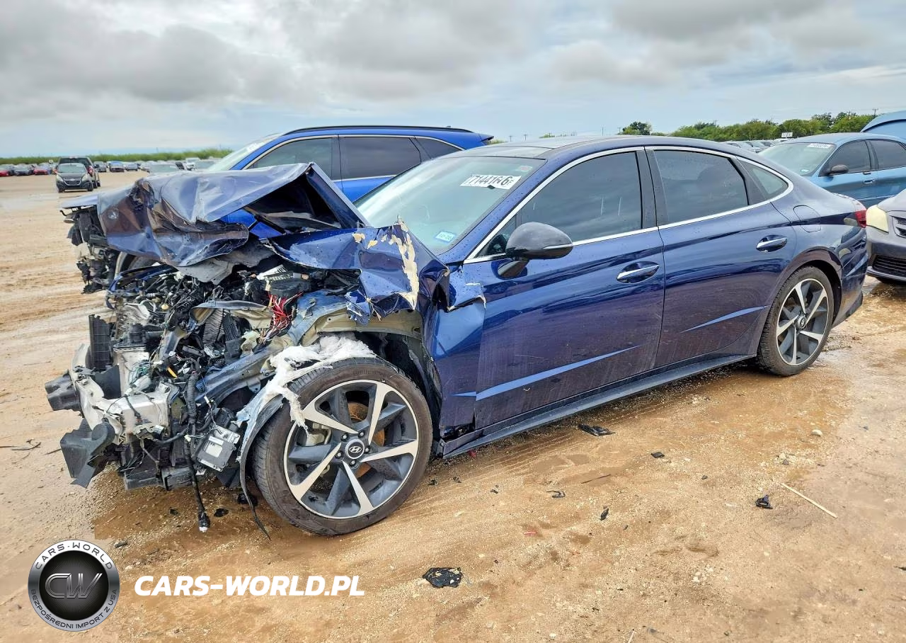2021 Hyundai Sonata Sel Plus VIN:5NPEJ4J20MH062632 - 1