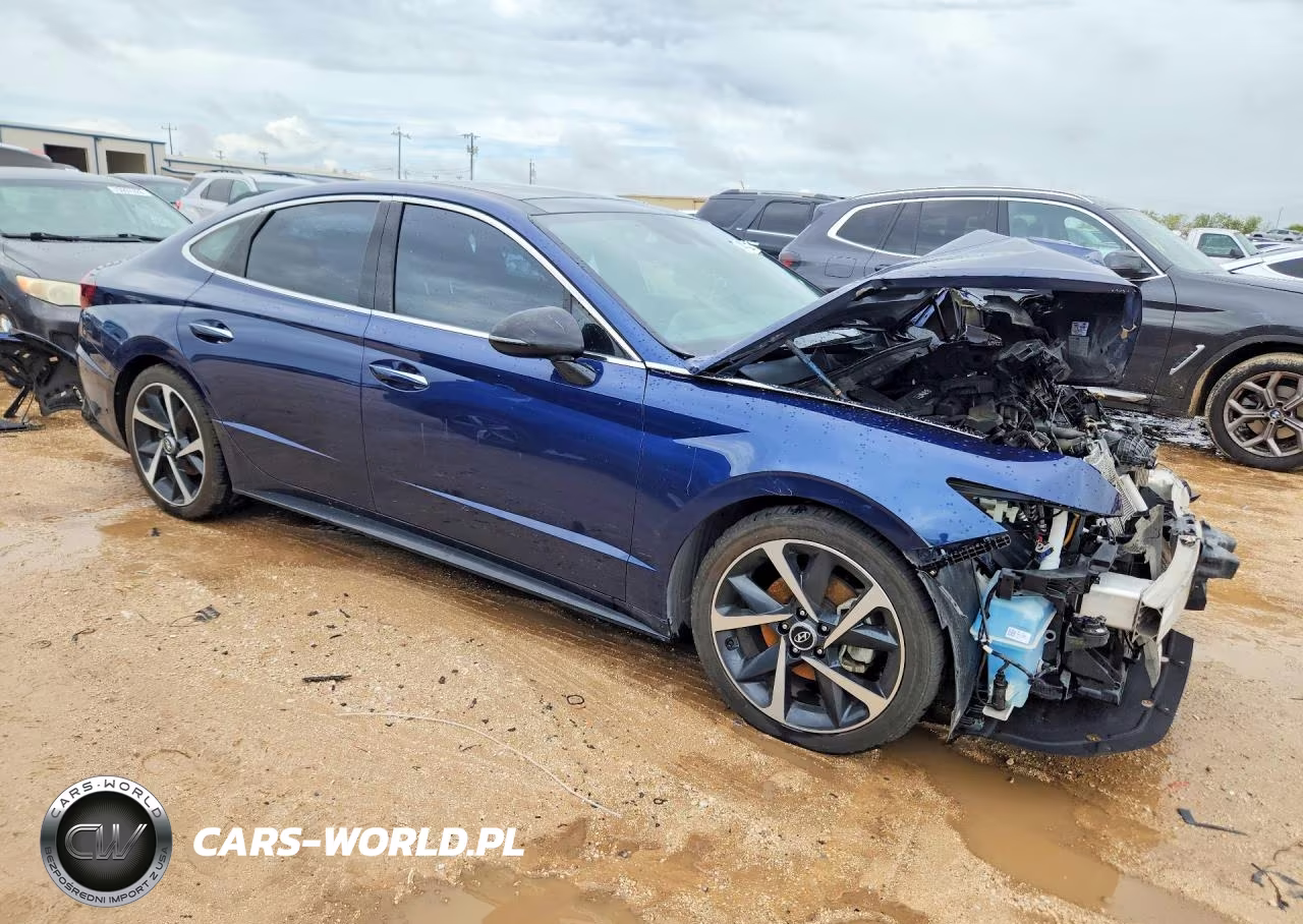 2021 Hyundai Sonata Sel Plus VIN:5NPEJ4J20MH062632 - 4