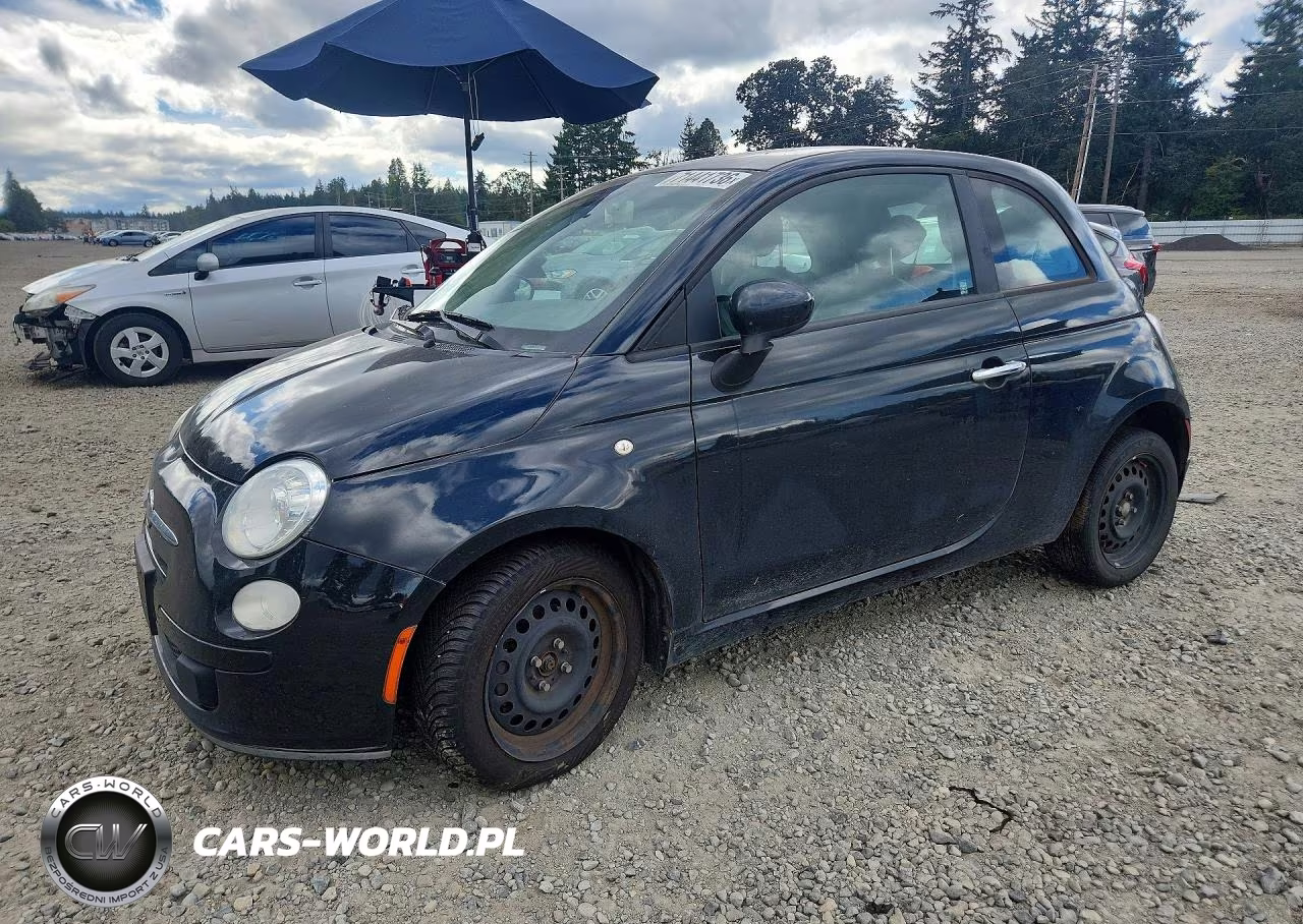 2013 Fiat 500 Pop VIN:3C3CFFAR8DT698267 - 1