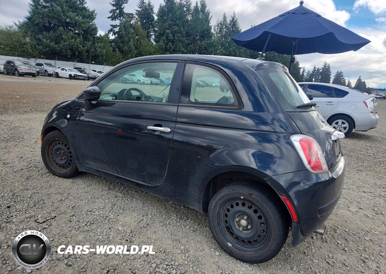 2013 Fiat 500 Pop VIN:3C3CFFAR8DT698267 - 2