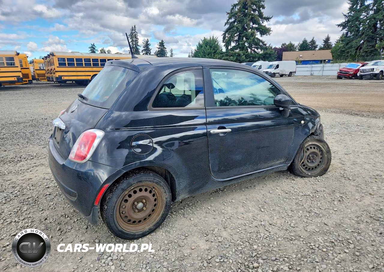 2013 Fiat 500 Pop VIN:3C3CFFAR8DT698267 - 3
