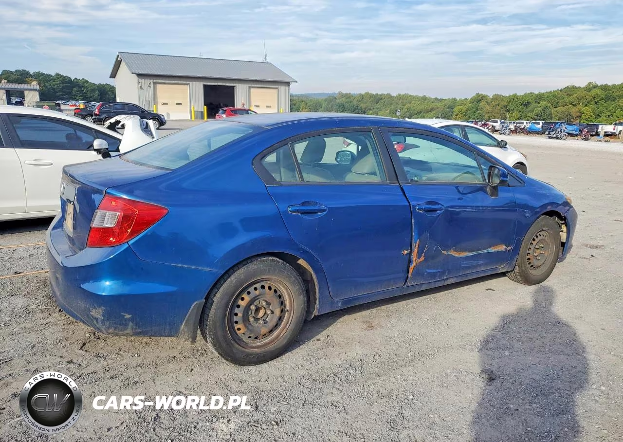 2012 Honda Civic Lx VIN:19XFB2F50CE359248 - 3