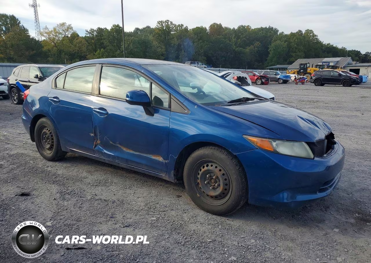 2012 Honda Civic Lx VIN:19XFB2F50CE359248 - 4