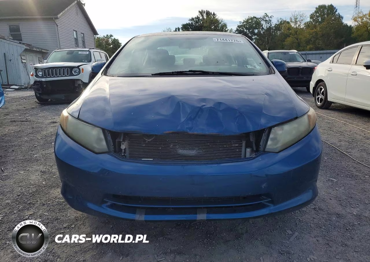 2012 Honda Civic Lx VIN:19XFB2F50CE359248 - 5