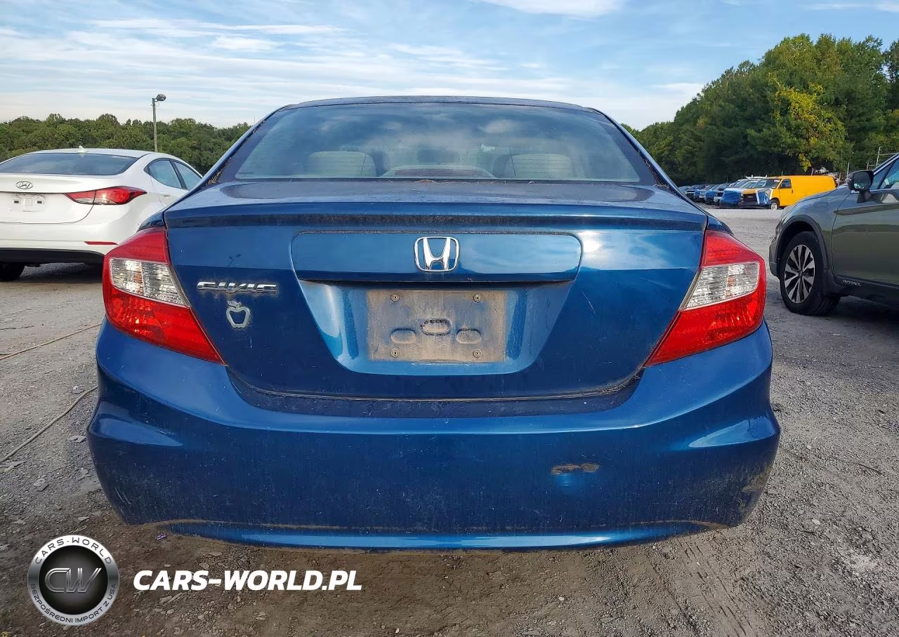 2012 Honda Civic Lx VIN:19XFB2F50CE359248 - 6