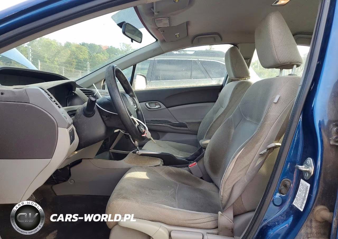 2012 Honda Civic Lx VIN:19XFB2F50CE359248 - 7