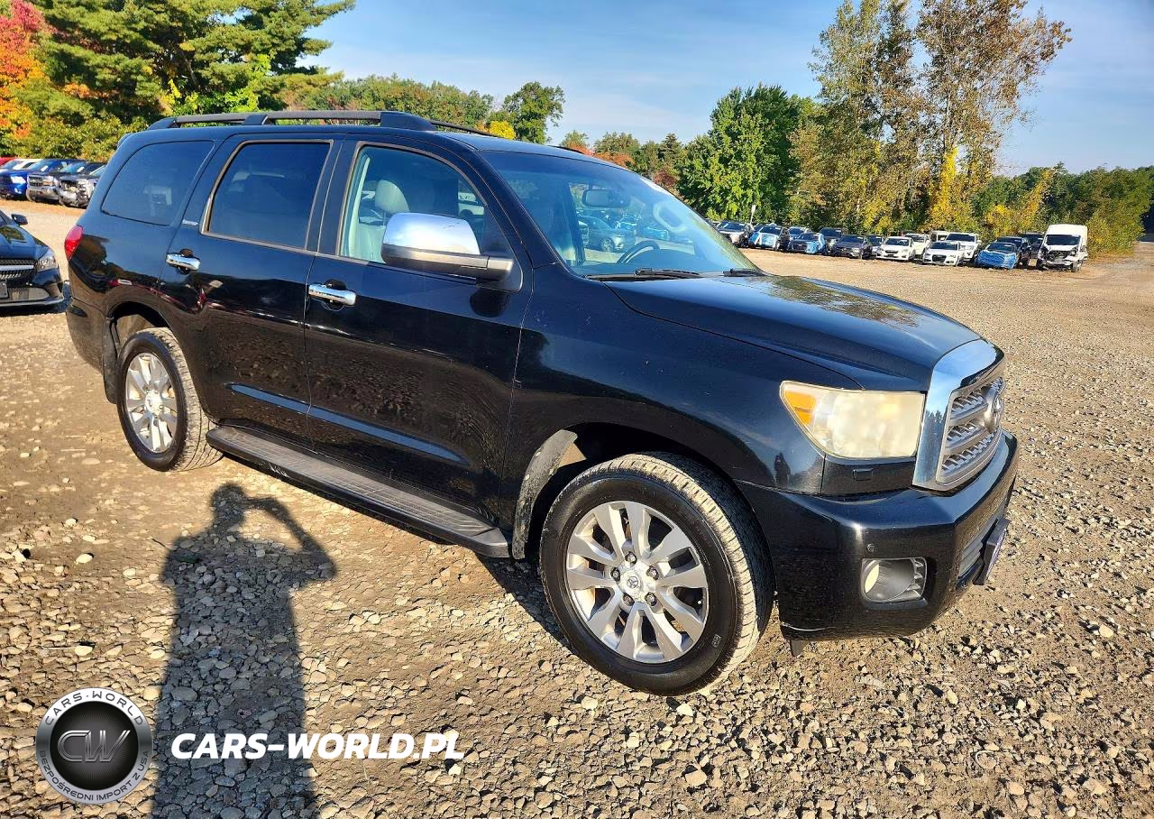 2012 Toyota Sequoia Limited VIN:5TDJY5G16CS072444 - 4