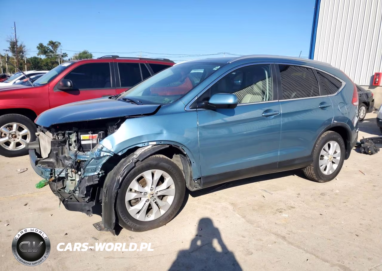 2014 Honda Cr-V Exl VIN:2HKRM4H71EH641446 - 1