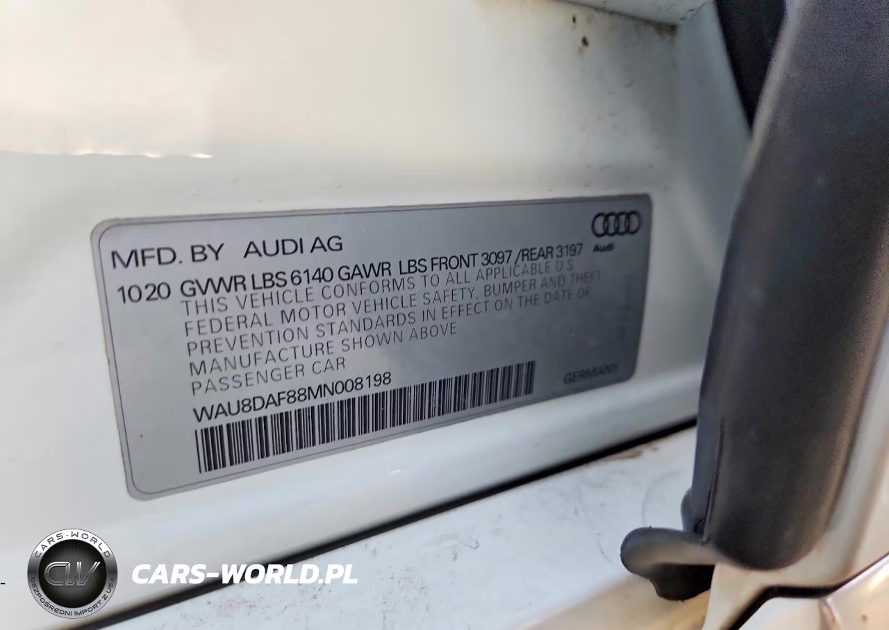 2021 Audi A8 L VIN:WAU8DAF88MN008198 - 13