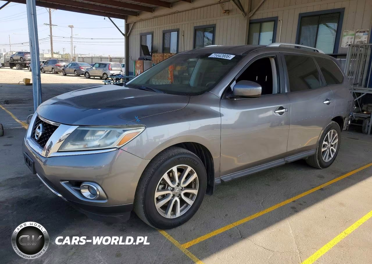 2016 Nissan Pathfinder Sv VIN:5N1AR2MM2GC663724 - 1